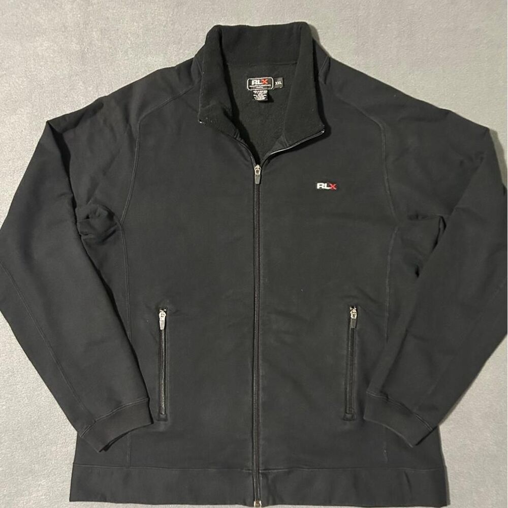 Rlx-ralph-lauren Men's Black and Grey Jacket